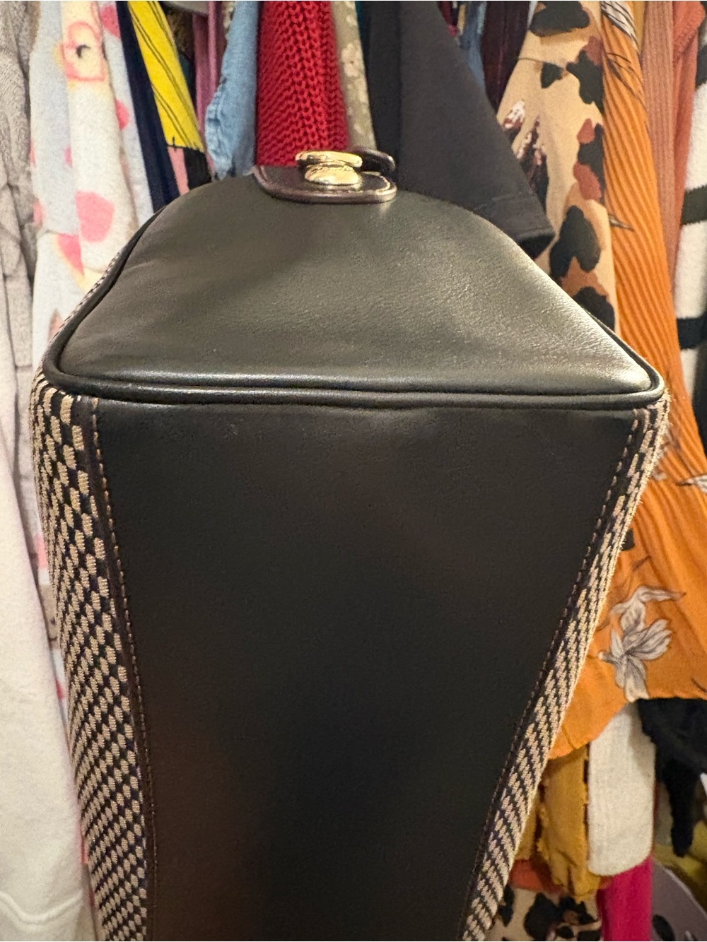 Coach | Black Legacy Jacquard Mini Bennett Satchel - Picture 6 of 16